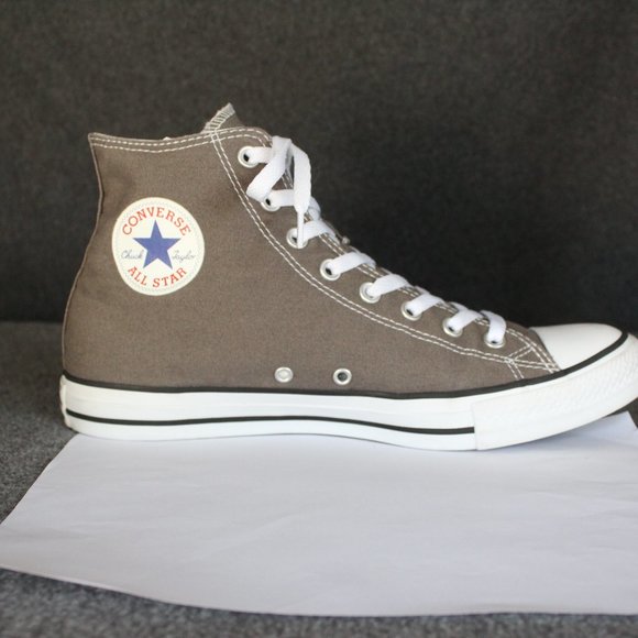 Converse Chuck Taylor All Star High Top, Grey Gray - Picture 7 of 12